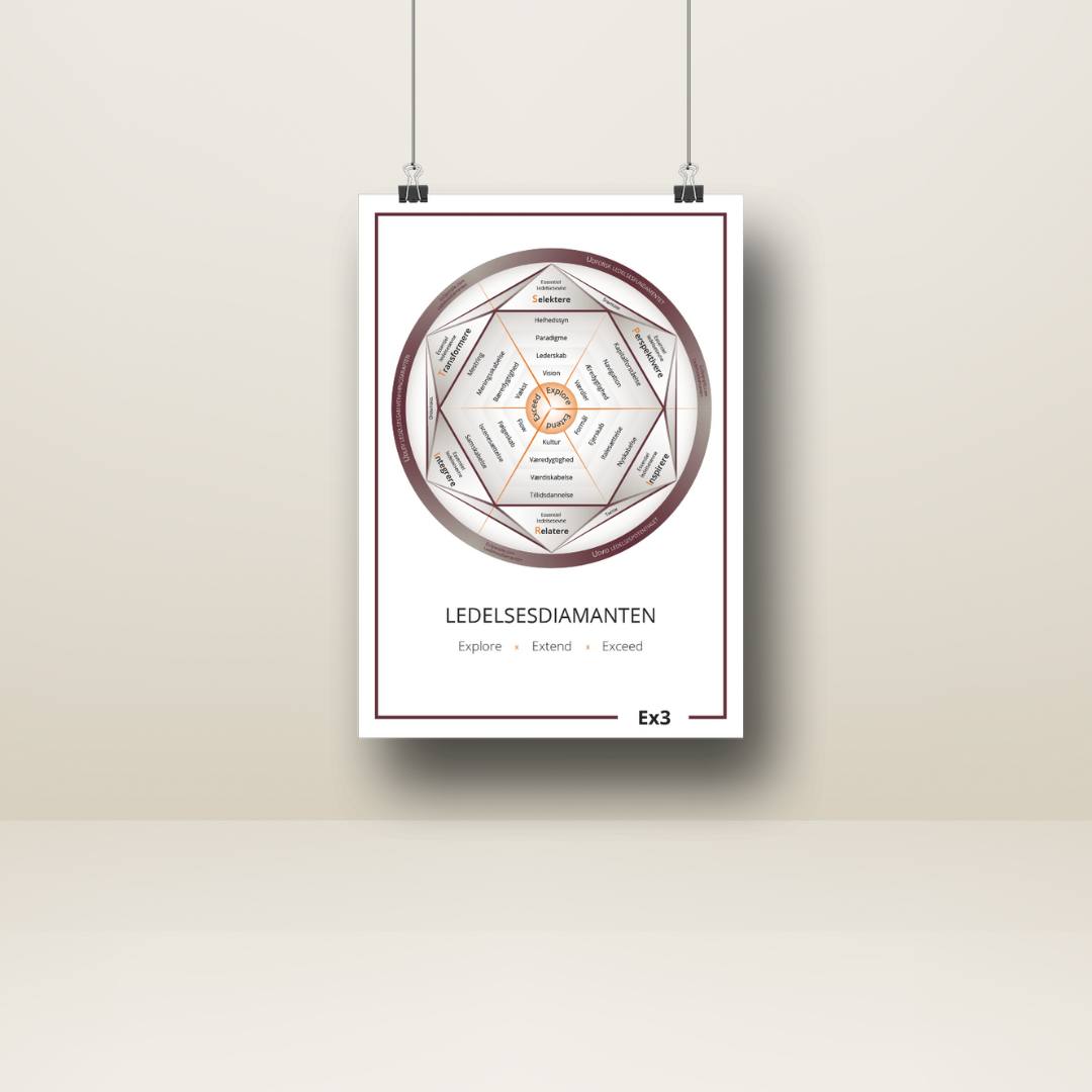 Ledelsesdiamanten plakat