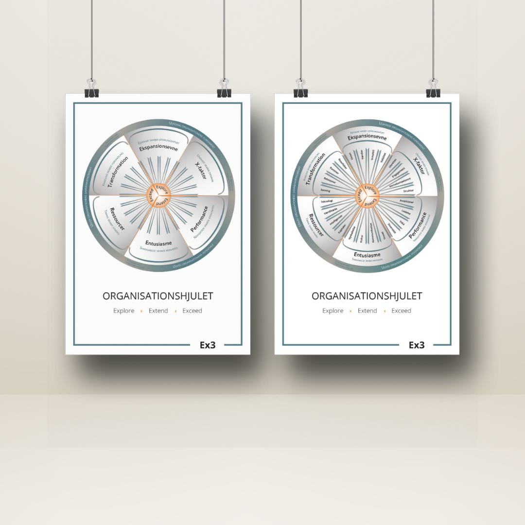 Organisationshjulet plakat