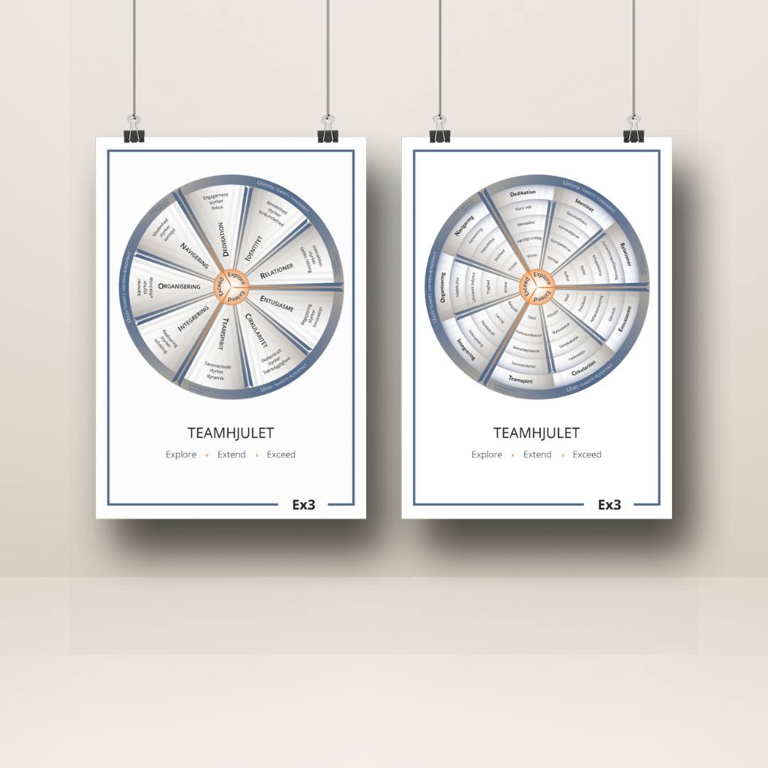 Teamhjulet plakat