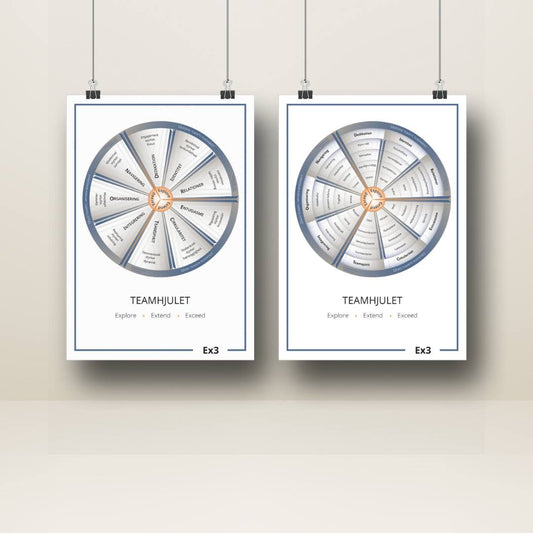 Team wheel poster