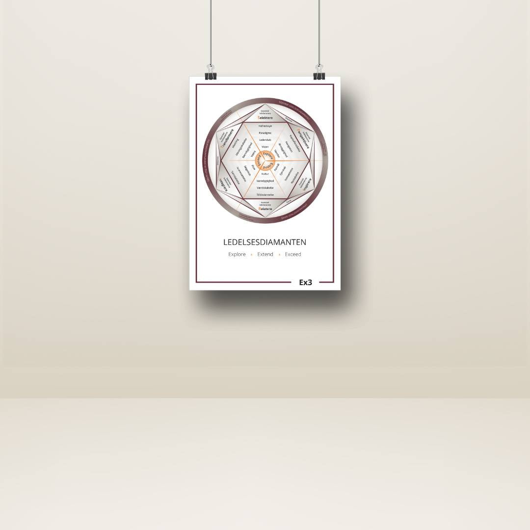 Ledelsesdiamanten plakat