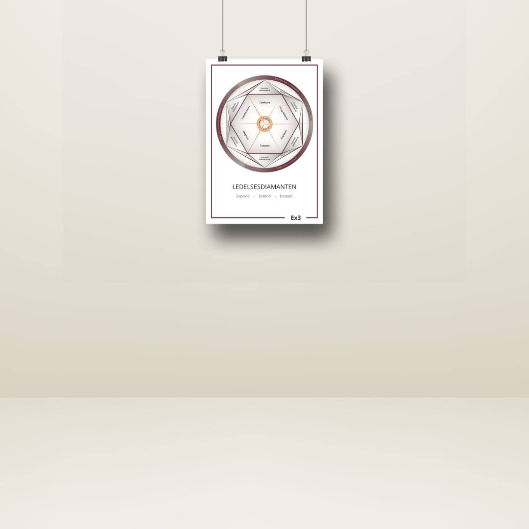 Ledelsesdiamanten plakat