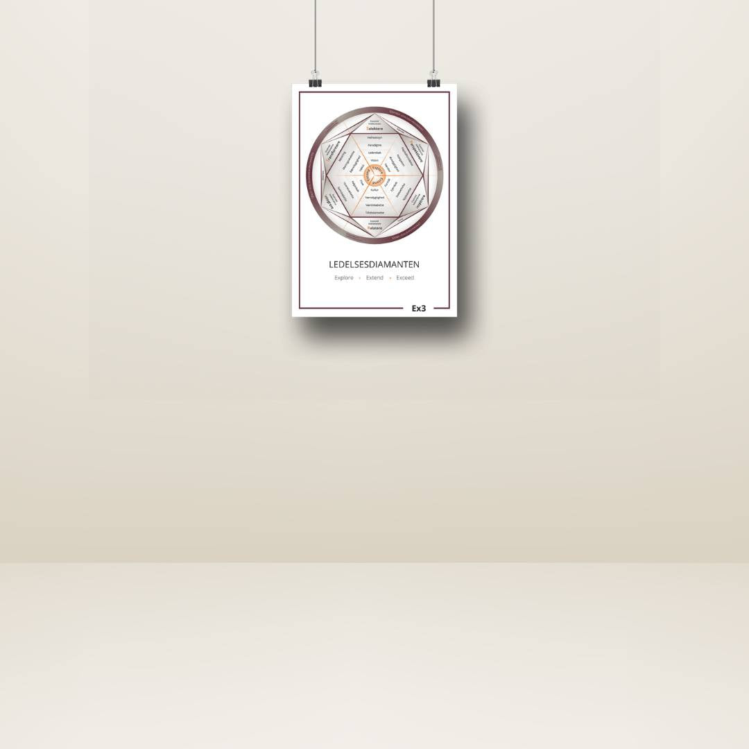 Ledelsesdiamanten plakat