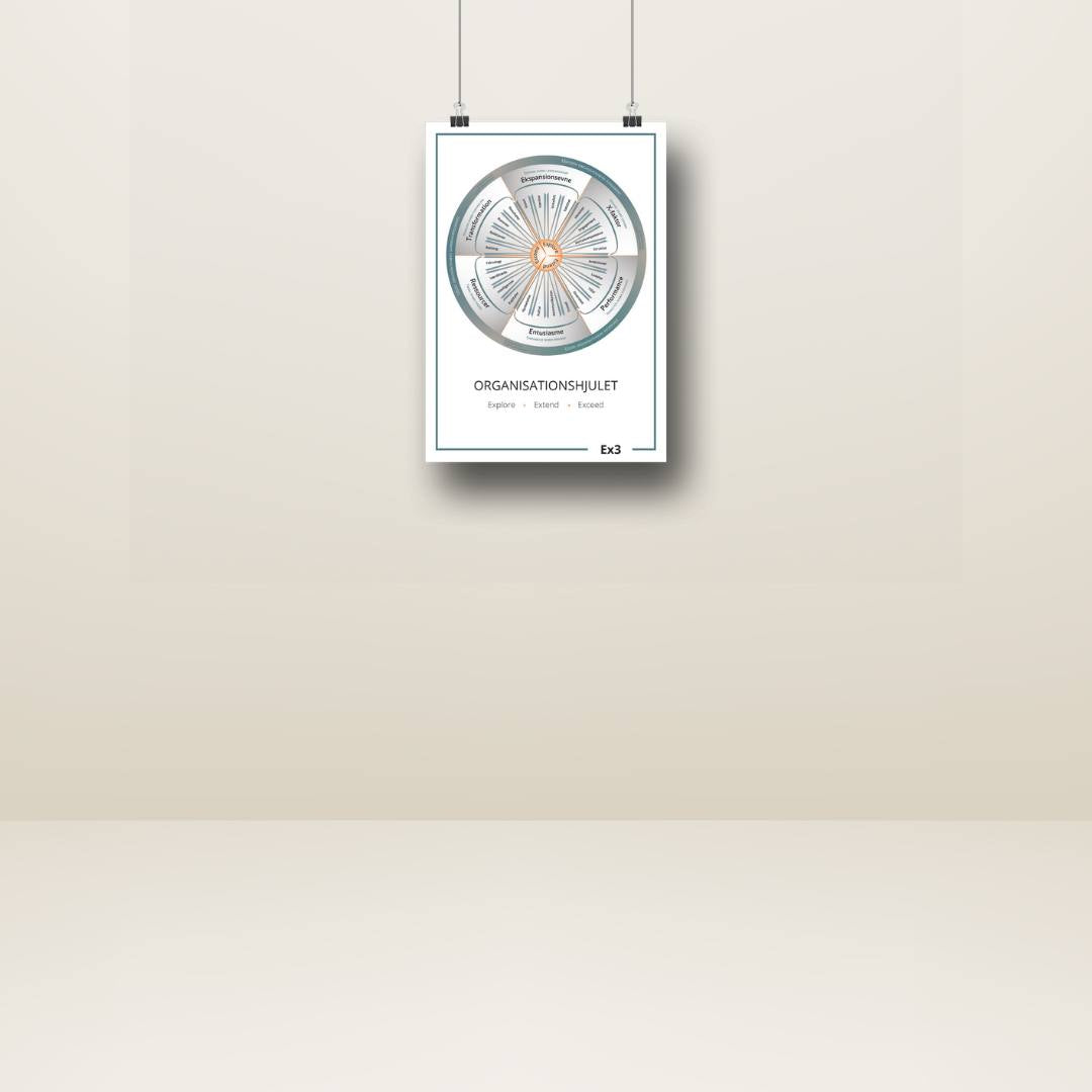 Organisationshjulet plakat