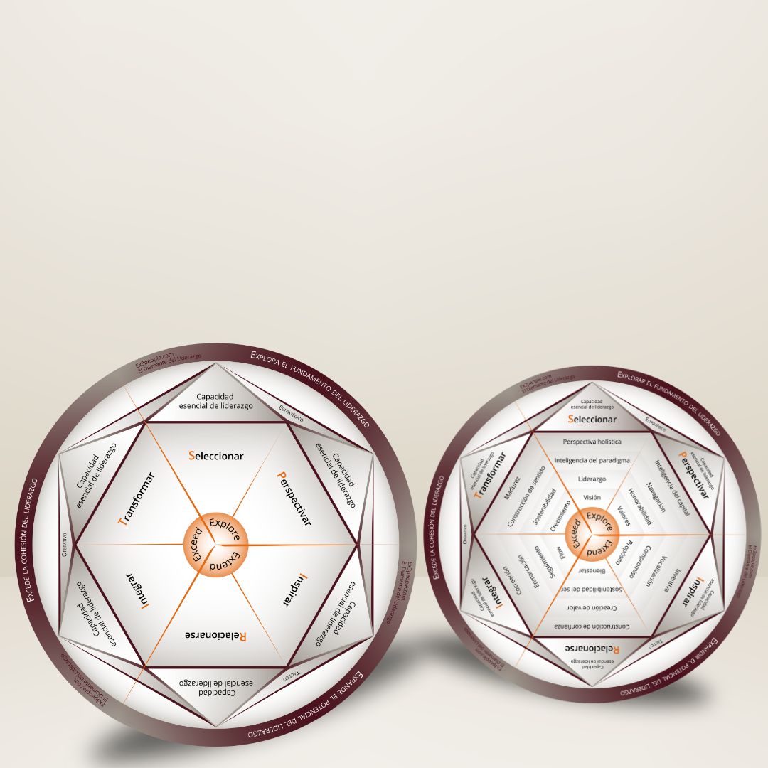 The leadership diamond floor model