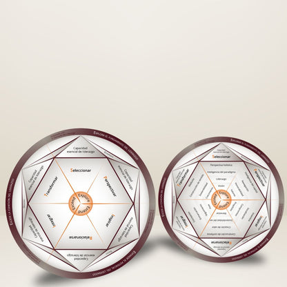 The leadership diamond floor model